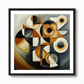 Abstract Painting Cubismo Abstract 16 Art Print