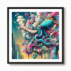 Octopus 31 Art Print