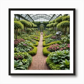 Chinese Garden Art Print