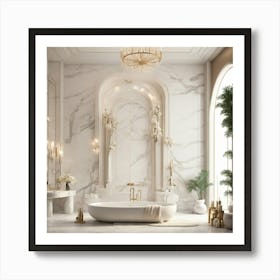 Luxury Bathroom Affiche