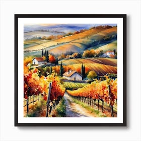 Tuscan Countryside 23 Art Print