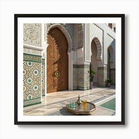 Islamic Architecture In Morocco Art Print