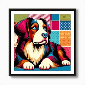 Bernese Mountain Dog 1 Art Print