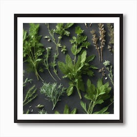 Herbs As A Background Haze Ultra Detailed Film Photography Light Leaks Larry Bud Melman Trendi (6) Art Print