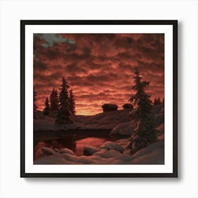 Sunset 2 Art Print