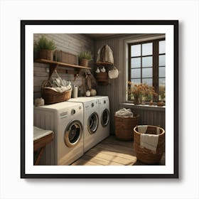 Default Default Vintage Laundry For Defferent Seasons Aestethi 0 Art Print