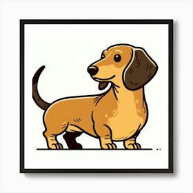 Dachshund Art Print