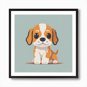 Beagle Puppy 4 Art Print