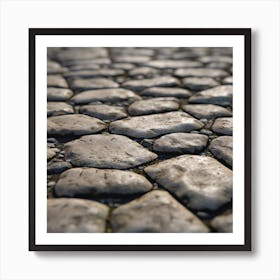 Cobblestone Road 9 Art Print