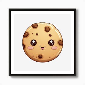 Kawaii Cookie Art Print