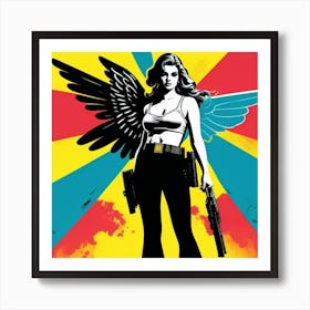 War angel 5 Art Print