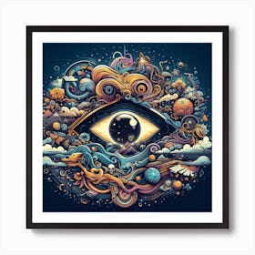 Eye Of The Universe Art Print