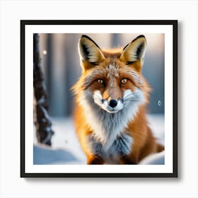 Red Fox 8 Art Print