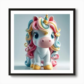 Unicorn 196 Art Print