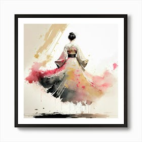 Asian Woman Art Print