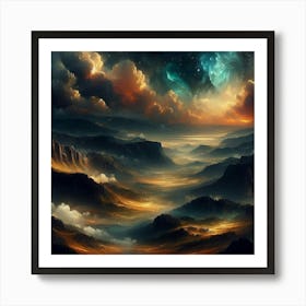 Nebula 125 Art Print