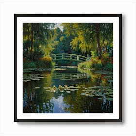 Lily Pond 1 Art Print