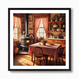 Cozy Kitchen Art Print