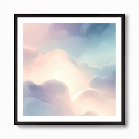 Clouds In The Sky Art Print