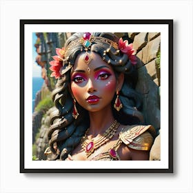 Asian Beauty Art Print