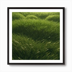 Grass Field 15 Art Print