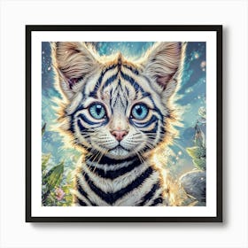 Tiger Cub Art Print