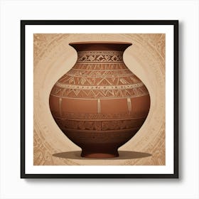 Aegyptian Vase Art Print