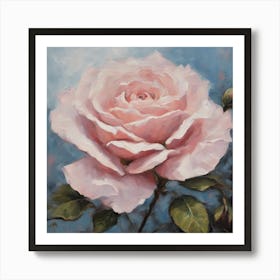 Pink Rose Art Print