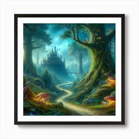 Fairytale Forest 3 Art Print