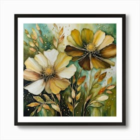 Two Flowers 1 Art Print