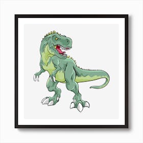T-Rex 3 Art Print
