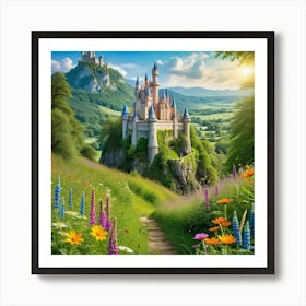 Cinderella Castle 8 Art Print