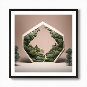 Garden Of Trees Art Print