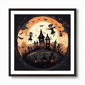 Halloween Night Art Print