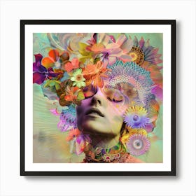 Psychedelic Art 12 Art Print