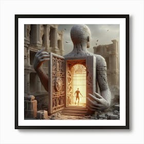 Doorway To The Future Art Print