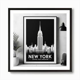 New York City Skyline 4 Art Print