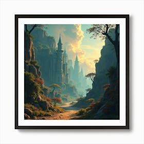 Land Of Gold Art Print