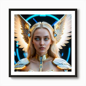 Angel Of Light 1 Art Print