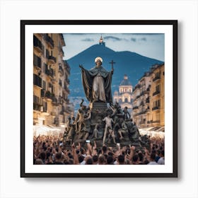 St Peter'S Square Art Print