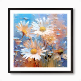 Daisies 2 Art Print