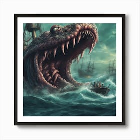 Savage Beast Art Print