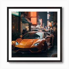 Lamborghini Art Print