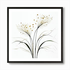 plant minimalist 7 Art Print