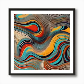 Abstract Painting 72 Art Print