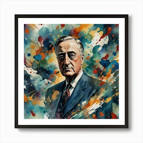 Franklin D. Roosevelt 19 Art Print