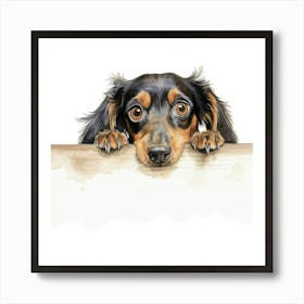 Dachshund 13 Art Print