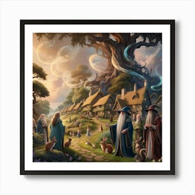 Lord Of The Rings 1 Art Print