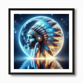 Native American Heritage Art Collection 3 Art Print