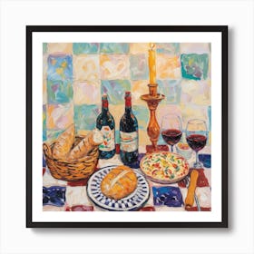 Trattoria Il Giardino Trattoria Italian Food Kitchen Art Print